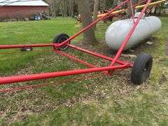 Westfield MK100-71 Swing Hopper Auger, 10"x71', Double Auger Hopper, Hydrau
