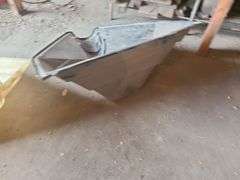(2) Poly Auger Hoppers