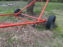 Westfield MK100-61 Swing Hopper Grain Auger, 10"x61', Double Auger Hopper, 