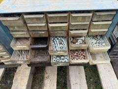 (2) Hardware Organizers with Assorted Hardware
