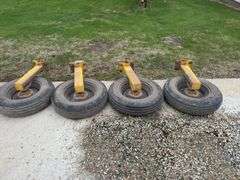 (4) Mountable Wheels - 6.4x15