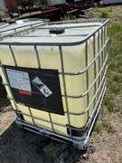 Plastic Caged Tote, Approximately 275 Gallons
