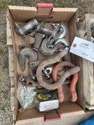 Assorted Hitch Pins, Chain Hooks, Clevises