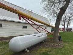 Westfield MK100-71 Swing Hopper Auger, 10"x71', Double Auger Hopper, Hydrau