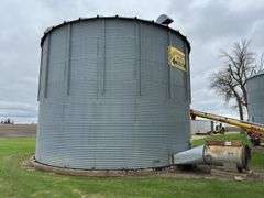MFS Drying Grain Bin, complete with Load Out Auger and Sweep, Drying Fan wi