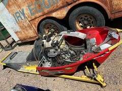 Polaris Snowmobile Frame, Missing Pieces