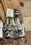 Crate of furnace parts