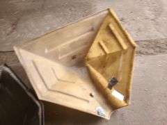 (2) Poly Auger Hoppers