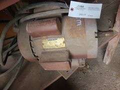 Leeson 3hp 220V 1 Phase Electric Motor