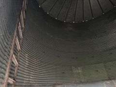 Butler Grain Bin with Unload Auger (No Motor), 18' Wide, 18' Tall