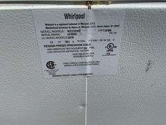 Whirlpool Chest Freezer, Model #WZC3122DW01, 110V,