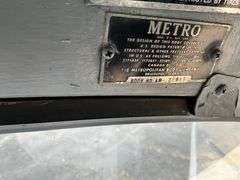 1962 International Metro Step Van Concession Truck, 116,294 miles showing,
