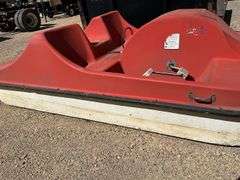 Fiberglass Petal Boat, approximately 5' x9',