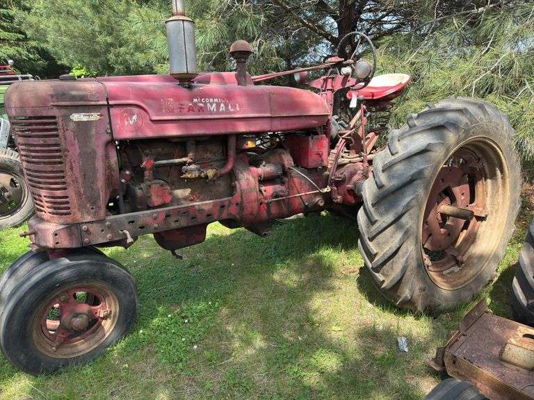 Farmall M Tractor, N/F with After Market 3Pt