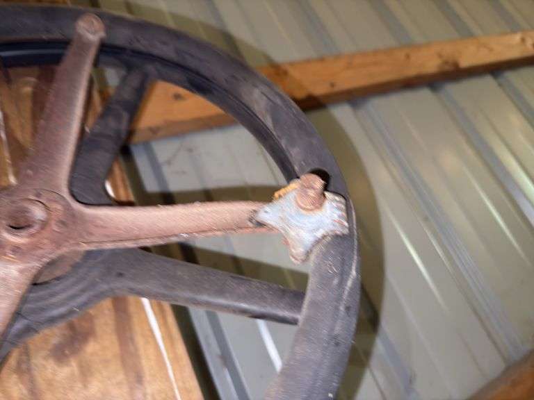 (2)Used Steering Wheels possibly from Ford Model T/A