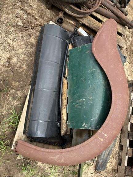 Ford Model T/A Parts - fender, engine cover, valve cover, other parts
