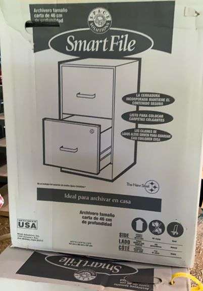 2 drawer file cabinet