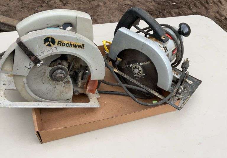 Flat with 2 circular saws