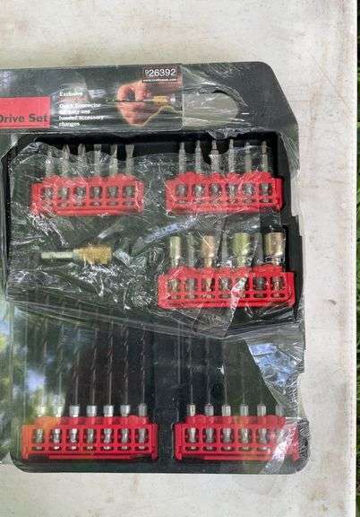 set of craftsman 72pc drill & driver set