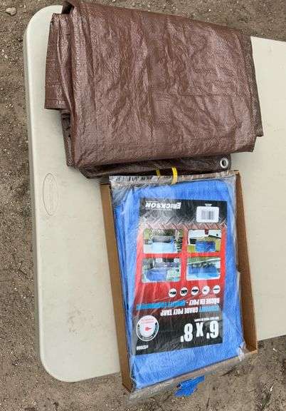 Flat of tarps
