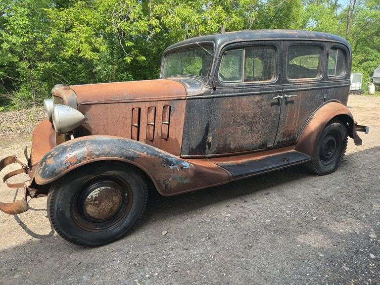 !!!!1933 Chevrolet Eagle 4 Door Sedan, All Original, Inline 6 Cylinder