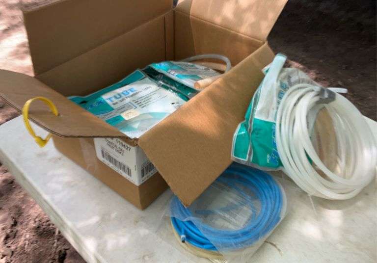 Box of flex tubing