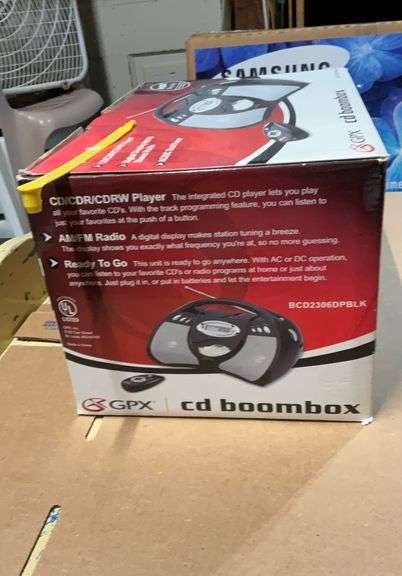 GPX CD Boombox