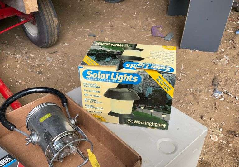 Spotlight, solar light, and auto emergency light