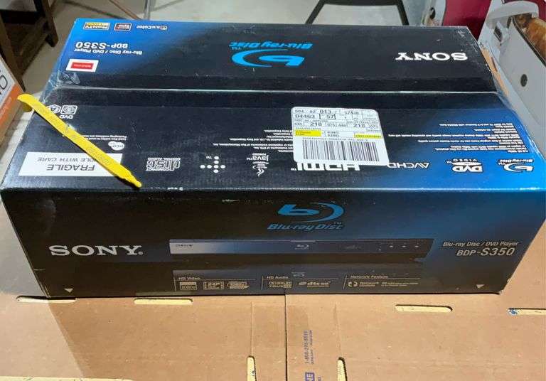 Sony blue ray disc/ dvd player