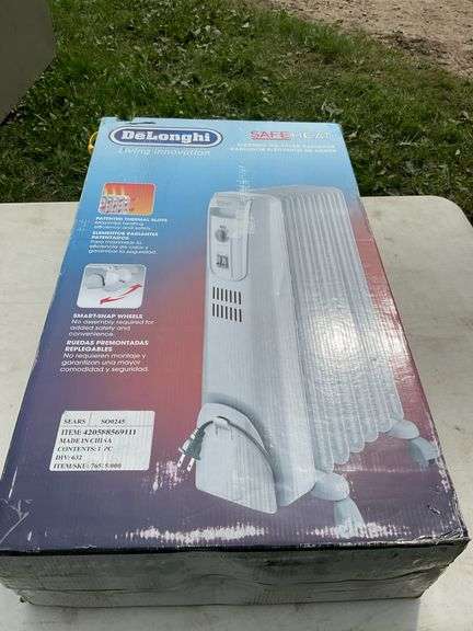 Safe heat oil filled radiant heater