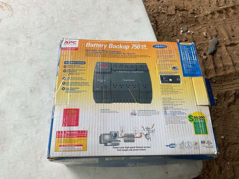 APC Battery Back up 750VA/450W