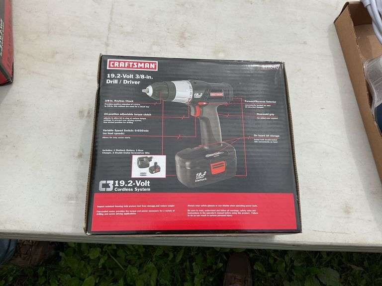 Craftsman 19.5V 3/8" drill driver