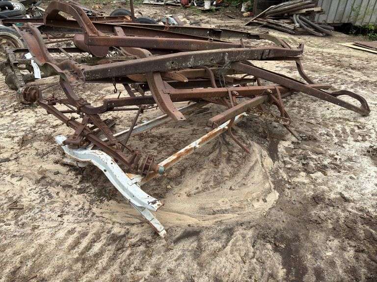 Several Ford Model T/A frames