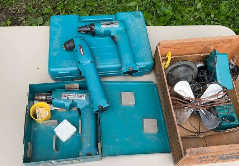 Makita drills, & cases