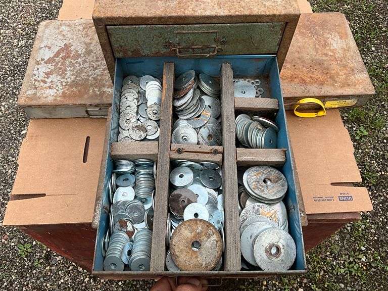 2 parts bins w/contents