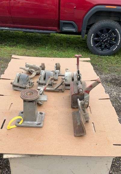 Flat of door stops & jig hold downs