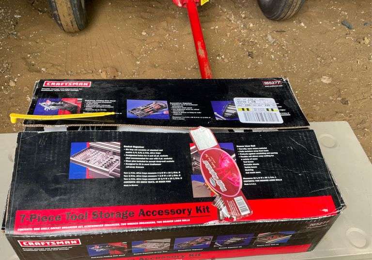 Craftsman 7 piece tool storage accessories kit