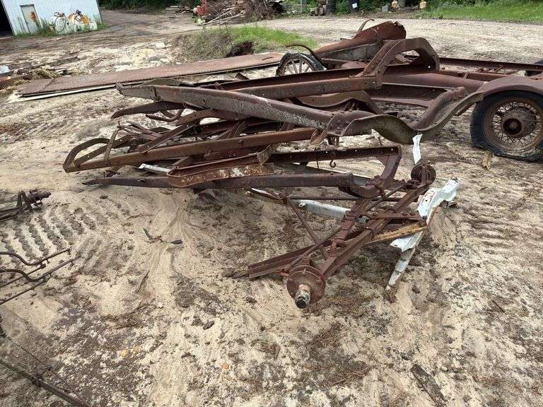 Several Ford Model T/A frames