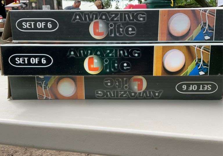 3 boxes of amazing touch lights