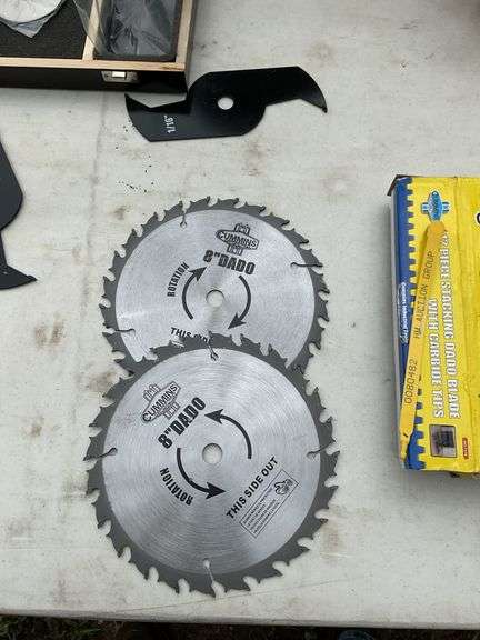 12pc Dado blade set