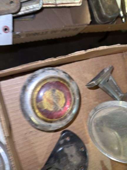 Vintage Automobile Mirrors, Lighrs