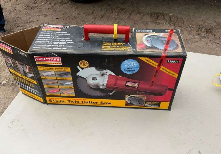 Craftsman 6 1/8" Twin cutter saw, corded
