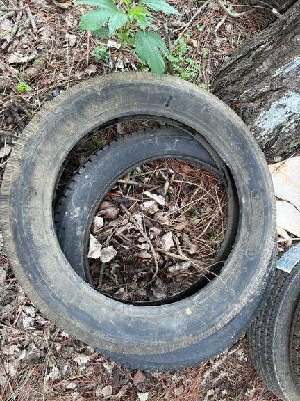 Sears 4.40/4.50/4.75/5.00/5.25 x 21 (Tire possibly new/unused), Bedford 30