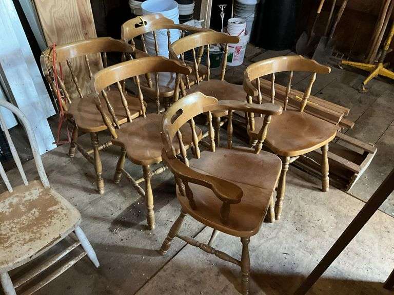 6 dining room chairs 

Building #3