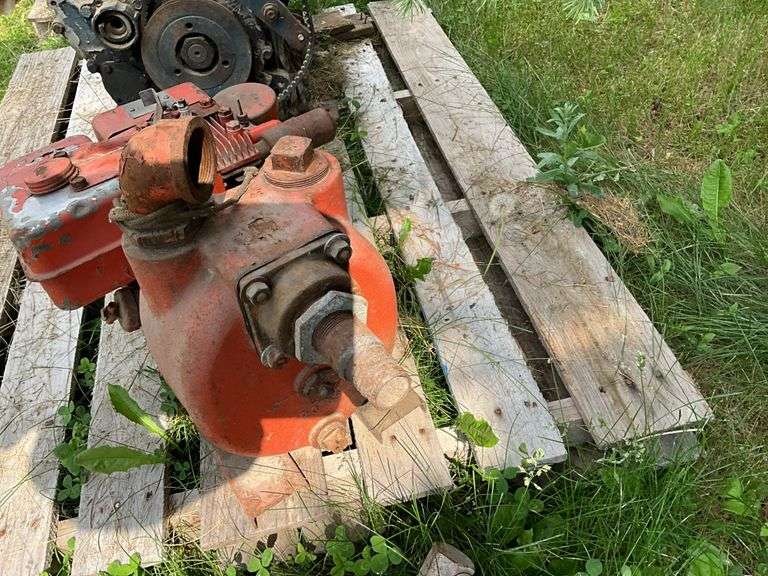 Air Cooled Diesel Engine, Air Cooled Gasoline Engine with Pump - Both are F