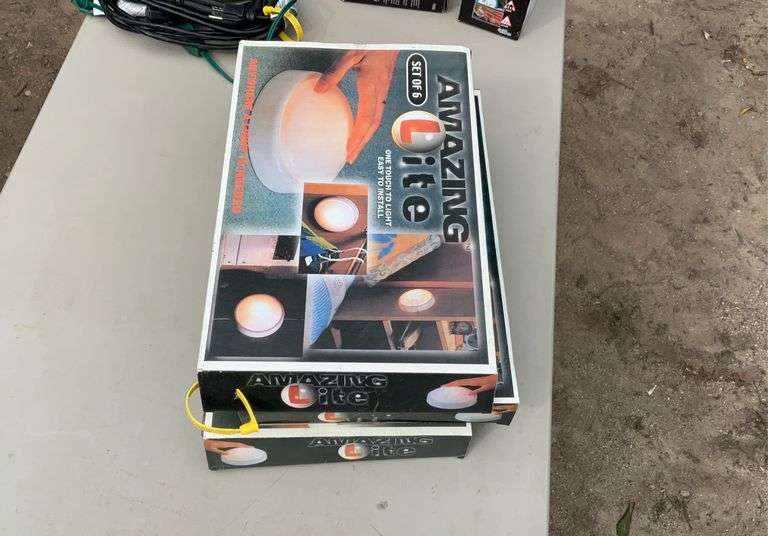 3 boxes of amazing touch lights