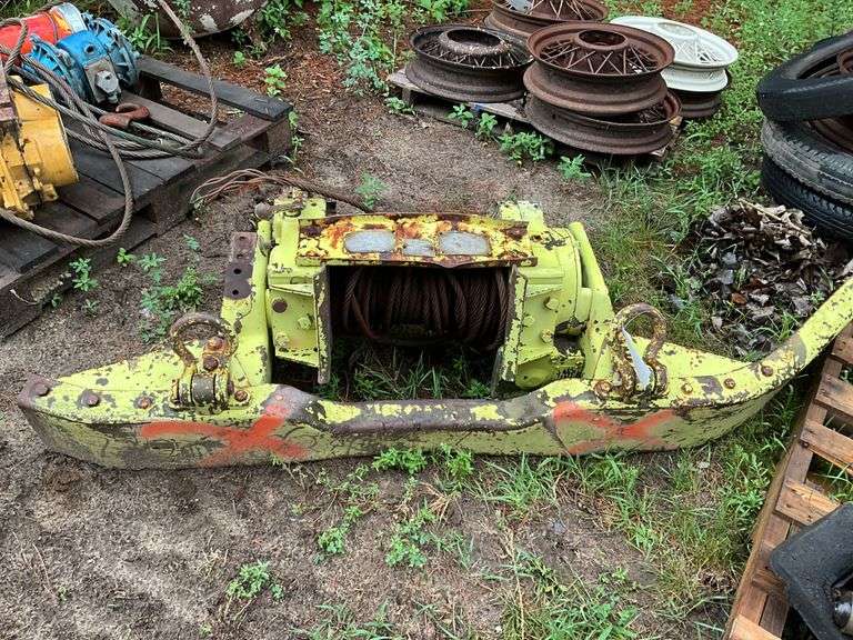 Front Mount 10,000LB Winch with Bumper