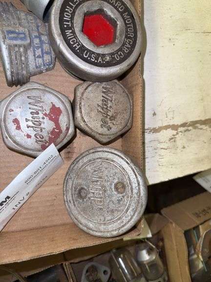 Wheel Centers for Vintage Automobiles - Packard, Whipper, Chevy - other Dec