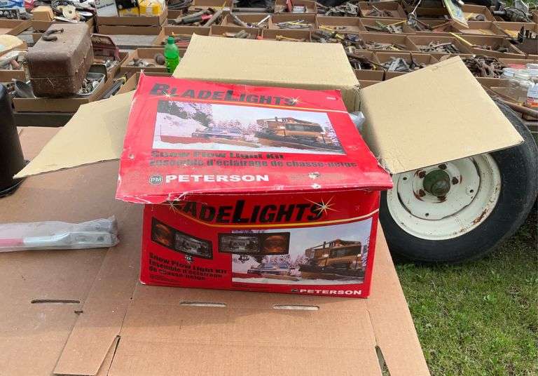 Pair of snow plow lights