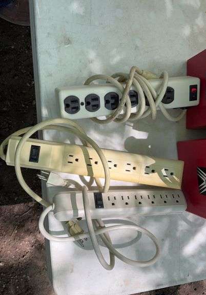 2 Boxes of power strips